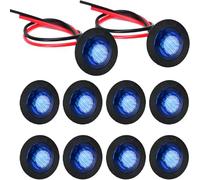 Podazz 10pcs 12V Front Rear Side Indicator for Car modification LED passenger and cargo car side lights multi-color（Blue）