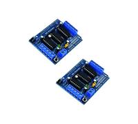 Podazz 2Pcs L293D DC Stepper Motor Drive Shield Expansion Board for DIY Experiments