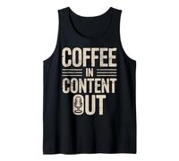 Podcast Host Coffee Podcaster Tank Top
