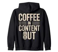 Podcast Host Coffee Podcaster Zip Hoodie