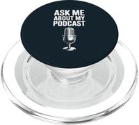 Podcast Host Content Creator Podcaster PopSockets PopGrip for MagSafe