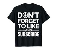 Podcast Host Podcasting Like Subscribe Podcaster T-Shirt