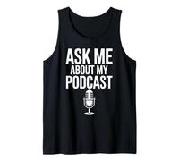 Podcast Host Podcasting Lover Podcaster Tank Top