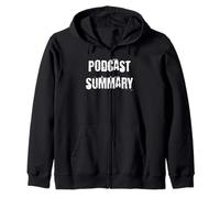 Podcast Summary Zip Hoodie