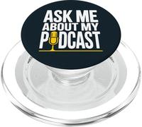 Podcaster Producing Podcasts PopSockets PopGrip for MagSafe