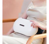 PODEC Abdominal Vibration Massager, Electric Fast Heating Abdominal Belt, 3 Massage Modes/35MM Large Meteorite/15 Minutes Auto Shut Off, Forward and Reverse Massage for Bloating Relief