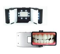 PODEC Mobile Dental Photography Light, 6000-6500K Dental Filling Light Photography Kit with Bracket, Dental Photography Equipment, Independent Adjustment Design Of Light Brightness for Fill Light