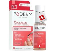 Poderm 5 in 1 Activ Serum - Collagen | Redensifying & Anti-Age Care for Weakened Nails - 6 ML | Hydrates, Strengthens & Protects Nail Plate | 100% Natural - Developed by a Podiatrist in Switzerland