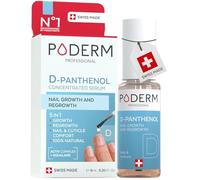 Poderm 5 in 1 Activ Serum - D-Panthenol | Strengthening Care & Growth for Fragile Nails - 6 ml | Promotes Nail Growth & Helps Limit Breakage | 100% Natural - Developed by a Podiatrist in Switzerland