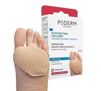 PODERM - Callus & Plantar Pain Protection - Patented Arnica Gel - Immediate Pain Relief - Cushions & Prevents Calluses - 100% Natural Active Ingredients - Swiss Lab