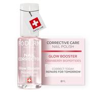 PODERM Corrector & Perfector Treatment Nail Polish - Radiance Booster | 8 ML - Revives the Natural Pink Tone & Enhances Shine for Dull Nails | Developed by a Podiatrist in Switzerland