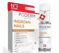 PODERM - INGROWN NAILS EMOLLIENT TREATMENT 2-in-1 - Relieves pain, prevents infection - Lubricates the nail and softens callouses - Professional solutions for hands/feet - Quick & easy - Swiss Made