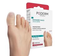 PODERM - FUNGAL NAIL INFECTION - PROTECTIVE & REPAIRING TOE CAP - Patented TEA TREE GEL - Promotes even/smooth nail regrowth - 100% Natural Actives - Swiss Lab