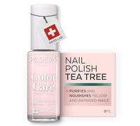 PODERM Nail Care Polish with Tea Tree - Nude Blush | Swiss Lab - 8ML | Enriched with Tea Tree, Silicon & Biotin | Purifies, Clarifies & Nourishes Yellow Nails | Created by a Podiatrist
