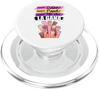 Poderosa Latina Empowerment Floral Hispanic Heritage Month PopSockets PopGrip for MagSafe