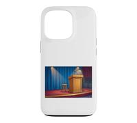 Podium Lectern Speech Lecture Debate Pulpit Oratory Case for iPhone 13 Pro