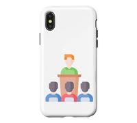 Podium Lectern Speech Lecture Debate Pulpit Oratory Case for iPhone X/XS
