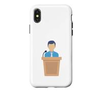 Podium Lectern Speech Lecture Debate Pulpit Oratory Case for iPhone X/XS