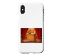 Podium Lectern Speech Lecture Debate Pulpit Oratory Case for iPhone X/XS