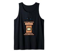 Podium Lectern Speech Lecture Debate Pulpit Oratory Tank Top