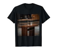 Podium Lectern Speech Lecture Debate Pulpit Oratory Value Graphic T-Shirt, Men, Black, S