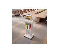 Podium, Multi Function Pulpit Solid Wood Pulpits Lectern Podium Stand Wood Church Pulpits Floor Standing Podiums Desk Portable Floor Lectern Podium Wooden Standing Desk, Pulpits(Rose Gold,Regular Mo