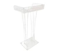 Podium Stand Clear Podiums 45 Inch Lecterns Portable Pulpits Conference Lectern for Lecture Opening Ceremony Podium Stand Has Many uses