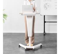 Podium Stand, Portable Height Adjustable Lectern for Classroom, Church, Concert, Easy Assembly