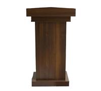 Podium Stand Portable Lecterns Density Board Pulpits for Churches Reception Desk Teacher Podiums108 * 60 * 48cm Modern Podium Stand Has Many uses