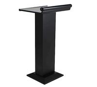 Podium Stand Portable Podium Stand Black Wood Podiums Church Pulpits Reception Desk Hospitality Office Speech Podiums Practical Design