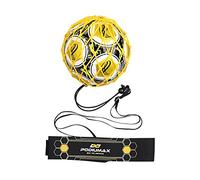 PodiuMax Solo Football Kick Trainer, Hands-Free Training Aid with Adjustable Belt, Solo Practice for Kids and Adults, fits Ball Size 3/4/5