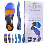 PodoTech® FasciaFix Plantar Fasciitis Insoles - Heel Pain Relief and Control for Flat Feet Also Help with Supination - Arch Support for Men and Women - Recommended by Physios