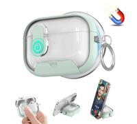 Pods Pro 3 Case with Lock, Magnetic Security Lock Protective Case Compatible Pod (mint with Pro green) 3rd Generation