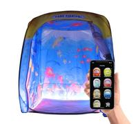 PODS Sensory Tent for Kids - Sub Aqua Quest Theme with Lights, Bluetooth Speaker, Memory Foam Floor & Mobile App