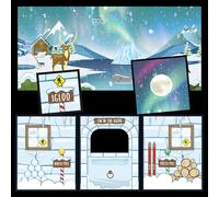 PODSgo Polar Ice Igloo Adventure Jacket Set by PODS Play, Interchangeable Inner & Outer Adventure Jackets, Transform Your PODSgo Into a New Adventure