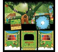 PODSgo Rumble in the Jungle Adventure Jacket Set by PODS Play, Interchangeable Inner & Outer Adventure Jackets, Transform Your PODSgo Into a New Adventure