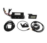 PODSJD 36V 26A Sinewave Motor Controller Kit with Display & Finger Throttle -, Efficient Heat Dissipation for 500W - 750W E - Bike & Scooter Conversion