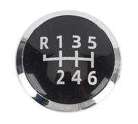 PODSJD 6 Speed Gear Shift Knob Badge Cap for T6 T5 T5.1 - ABS Material Replacement with Clear Pattern, Easy Install for Truck Gear Stick Trim