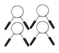PODSJD Barbell Clamp Spring Collar Clip 48mm Inner Diameter 4 Pieces - Secure Grip, Durable Steel Construction, Easy to Use for Gym and Home Weightlifting (Inner diameter 48mm (pack of 4))