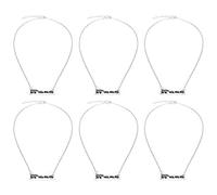 PODSJD Bear Shaped Zinc Alloy Necklace with Mama Letter Pendant, Dripping Oil Design - Elegant Lightweight Jewelry for Mothers, Daily Wear and Gift Giving (A2010-3)