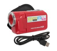 PODSJD Digital Video Camera, 16MP, 1080P HD, 2 - Inch Screen, 16X Zoom - Portable Lightweight Design, Electronic Image Stabilization, Ideal for Travel Baby and Event Recording (type 2)