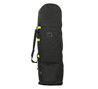 PODSJD Golf Travel Bag - Lightweight 600D Oxford Cloth, Durable Protection for Clubs, Large Anti - Wear Rubber Wheels, Foldable & Lockable, Easy Transport, Black (Type 1)