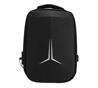 PODSJD Satellite Backpack Water Travel Case, 44x32x13cm with USB Charging Port - Pressure Protective Storage, Breathable Comfortable Design for Mini Dish Power Suppl (Black)
