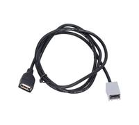 PODSJD USB Audio Input Cable Adapter for Jazz CR - V 2008-2013 - Compatible with MP3 / WMA Drives, Portable Durable ABS Design for In - Car Music Playback