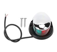 PODSJD Yacht Navigation Light 12V Red Green LED Signal Lamp - Durable Portable Marine Bow Stern Safety Light for 35ft Vessels and Pontoons