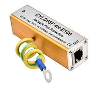 PoE Ethernet Surge Protector 12×6×4 RJ45 RJ11 Adapter Ethernet Surge Protector Arrester Protector 5V