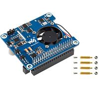 POE HAT (C) for Raspberry Pi 4B/3B+, Power Over Ethernet HAT, Support IEEE 802.3af/at-Compliant Network,12V and 5V Power Outputs to Use More Peripherals