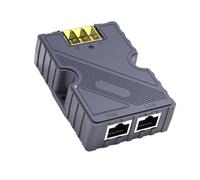 PoE Injector, 48-57V 3A GigE Passive ABS ESD with LAN, 150W 10/100/1000Mbps Ultra PoE Adapter for Satellite Internet Kit
