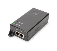 Poe+ Injector, 802.3At, 30 Watt 1 Gbit/s PoE injector - at/af - 30 W