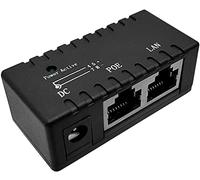 POE Injector Splitter 10M/100Mbp Power Over Ethernet RJ-45 Wall Mount Adapter Splitter for Networking IP Cameras CCTV Fashion Processing